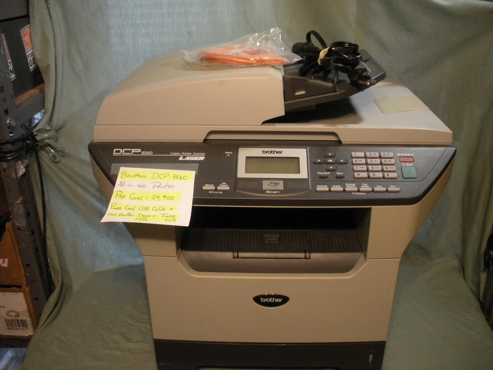 Brother DCP-8060 All-in-One Network printer Pg Count  24,788  FREE FREIGHT - Image 1 of 4