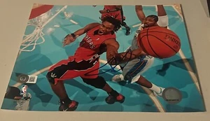 Chris Bosh Toronto Raptors Signed 8x10 Photo Beckett Bas Nba - Picture 1 of 1