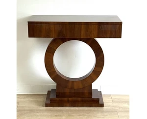 Art-Déco-Konsole mit praktischer Schublade - Bild 1 von 8