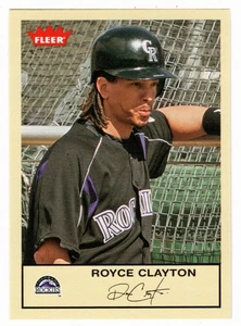 Royce Clayton - Colorado Rockies - 2005 Fleer Tradition MLB Baseball # 60 Mint - Picture 1 of 1