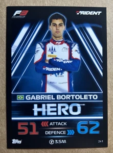 2023 Topps Turbo Attax Hero Gabriel Bortoleto #241 - Picture 1 of 1