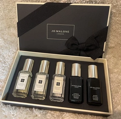Jo Malone London para hombre 5 piezas Juego de Regalo Cologne Discovery NUEVO Y FRESCO ORIGINAL Foto 1 de 4