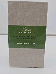 Oprah Daily Inspirations: 365 Quote Prompts & Breathing Exercises Card Set - New - Picture 1 of 7