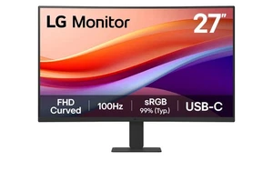 27 Zoll FHD Curved Monitor mit USB-C - Bild 1 von 15