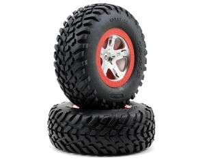 Traxxas 5873R S1 Slash Front and Rear Mounted Racing Tire, Set of 2 - Picture 1 of 2