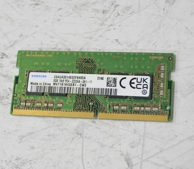 Memoria para portátil Samsung M471A1K43EB1-CWE 8 GB DDR4 SODIMM 1Rx8 Foto 1 de 2