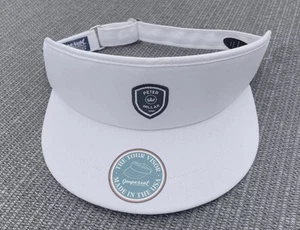 Peter Millar Crown Crest Tour Visor in White OSFA - Picture 1 of 7