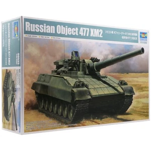 Trumpeter 1/35 Tank Model Kit Russian Object 477 XM2 - Picture 1 of 6