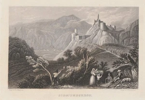 c1850 Schloss Sigmundskron Castel Firmiano Bozen Südtirol Stahlstich-Ansicht - Picture 1 of 1