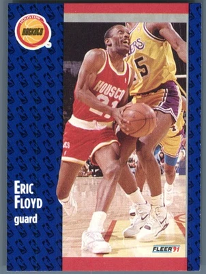 1991-92 Fleer #74 Eric Floyd - Image 1 of 2