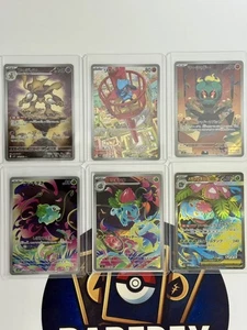 6 Card Pokemon Japanese AR M1S 071/063 M1L 064 065 068 069/063 Mega Card Set - Picture 1 of 1