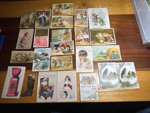 Lot of 20 Victorian Trading Cards Varying Condition. Check Condition.  2A - Picture 1 of 15