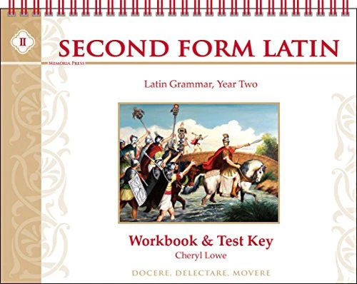 SECOND FORM LATIN, WORKBOOK AND TEST KEY By Cheryl Lowe *Excellent Condition* - Image 1 of 1