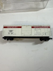 N Gauge Uncle Milti’s Circus Mangerie - U.&M.c. 10791 Box Car - Picture 1 of 4