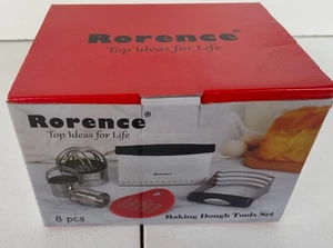 Rorence Set di 8 utensili per pasta da forno nuovi con scatola - Foto 1 di 6