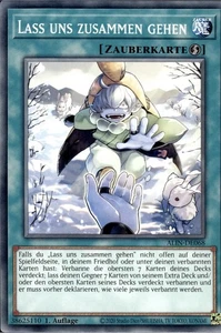 Lass uns zusammen gehen ALIN-DE068 Common Alliance Insight Yugioh Karte Deutsch - Bild 1 von 1