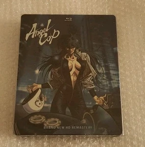 Angel Cop Remastered Blu-Ray STEELBOOK Edition Discotek OVA NEW Anime - Picture 1 of 2