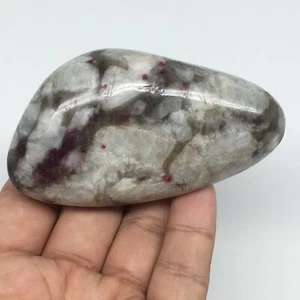 Palma de rubelita de turmalina 192,2 g,3"x1,9"x1,4" Reiki @Madagascar, MSP1141 - Imagen 1 de 9