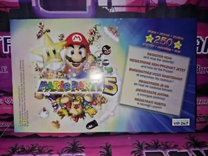 MARIO PARTY 5 CARD PUNTI VIP 24:7 CLUB NINTENDO GAMECUBE PAL EUR + ITA 🇮🇹 NEW - Picture 1 of 15
