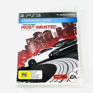 Need for Speed Most Wanted Sony PlayStation 3 PS3 Video Game - Picture 1 of 3