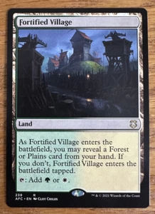 MTG Adventures in the Forgotten Realms Commander, Fortified Village - Picture 1 of 1