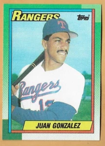 JUAN GONZALEZ TEXAS RANGERS #331 - TOPPS NM-MT 1990 - Picture 1 of 2