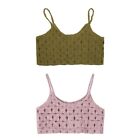 Summer Crocheted Crop Tops for Women All-matching Camisole Chic Beach for T