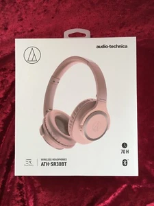 audio-technica SoundReality Wireless Headphones Pink ATH-SR30BT PK - Picture 1 of 11