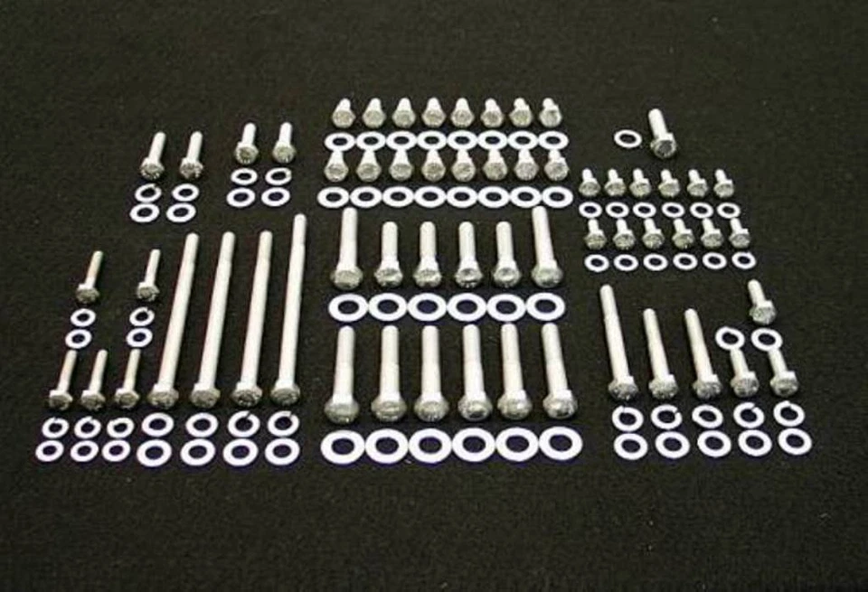 KIT DE TORNILLOS HEXAGONALES BUICK MOTOR ACERO INOXIDABLE 350 SKYLARK GS JUEGO DE TORNILLOS HEXAGONALES Foto 1 de 4