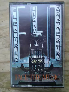 ELECTRIC LIGHT ORCHESTRA FACE THE MUSIC ORIG 1975 CASSETTE PAPER LABELS JET - Picture 1 of 2