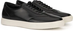 New York & Company Men’s Newton Low Top Sneaker Color Black/White Size 7.5M - Picture 1 of 7