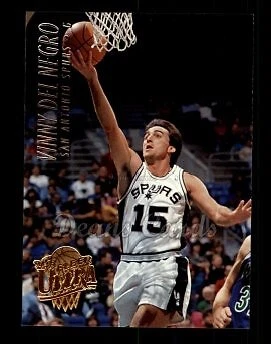 1994 Fleer Ultra #330 Vinny Del Negro Spurs North Carolina St 8 - NM/MT - Image 1 of 1