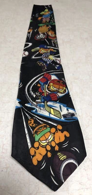 Галстук Paws Addiction GARFIELD спортивный полиэстер мужской 57 дюймов - Изображение 1 из 2