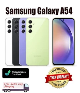 Samsung Galaxy A54 Octa-core (4x2.4 GHz Cortex-A78 & 4x2.0 GHz Cortex-A55) - Picture 1 of 2