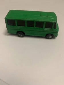 CORGI JUNIORS MERCEDES BENZ BUS MADE IN GT BRITAIN PAT No1278081 - Green - Picture 1 of 6