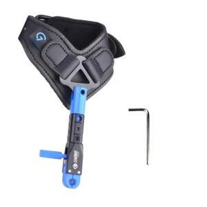 Compound Bow Wrist Release Aid Trigger Caliper 360° Buckle Strap Archery Hunting - Picture 1 of 17