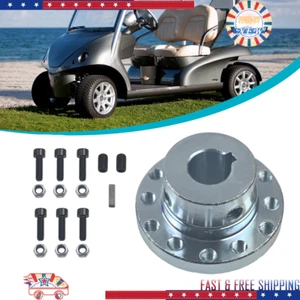 Adaptador de eje de eje de buje de 12 orificios 5/8" con 6 tornillos para carrito de golf Go Kart buggy - Imagen 1 de 12