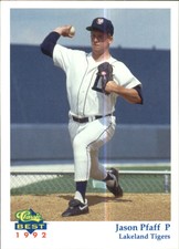 1992 Lakeland Tigers Classic/Best #18 Jason Pfaff