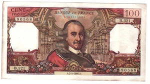 Billet de 100 Francs Corneille 02/05/1968 TTB + ( 253* ) - Foto 1 di 3