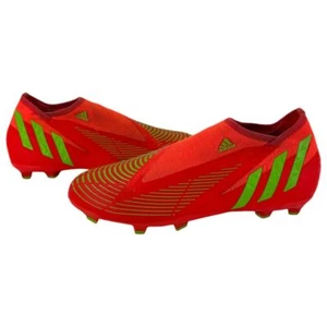 Adidas Predator Edge 3 Ll FG orange gelb geformte Stollen Fußballschuhe | UK 11 - Bild 1 von 9