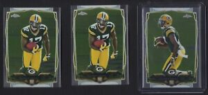 2014 Topps Chrome Devante Adams RC 5 Cards Including Photo Variant #114 PACKERS