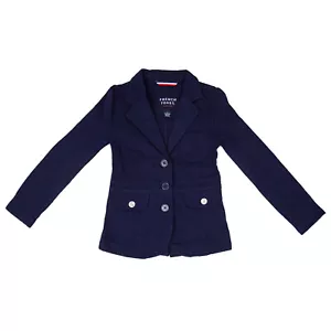 Girls' Rhinestone Navy Blazer Jacket SA9113 French Toast School Uniforms 04 - 20 - Picture 1 of 2