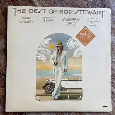 ROD STEWART - THE BEST OF - VOL 1  NEAR  MINT DOUBLE VINYL LP  / FIRST PRESSING - Image 1 of 4