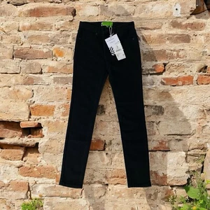 Free People SR vs Sandrine Rose The Virgin Label Black Skinny Jeans Sz 25 - Picture 1 of 16