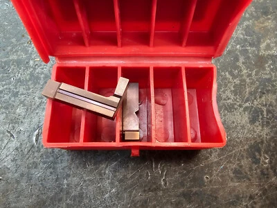 Cantidad 2 insertos de carburo Sandvik RG123 RG123L1-0400-0004-GS 1115 grado Foto 1 de 2