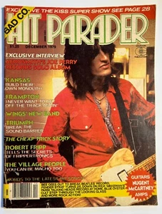 VTG Hit Parader Magazine December 1979 Joe Perry Aerosmith  Kansas Cheap Trick - Picture 1 of 2