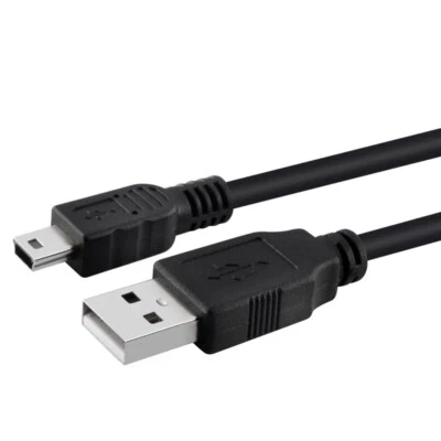 US USB2.0 A Male to Mini B 5pin Male  Camera Cable 6 F Feet 6F Foot - Image 1 of 4