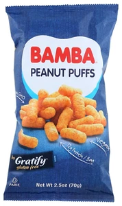 Peanut Butter Puffs by Osem Foods Israel - Gluten Free & Vegan 2.5 Oz (Pack of 1 - Picture 1 of 5
