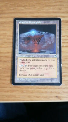 (mtg) Volrath's Stronghold from Stronghold set, played in PT - Image 1 of 2