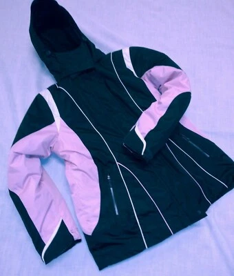 SJB ACTIVE pink and brown hooded reversible coat-women's medium-an awesome coat - Image 1 of 4